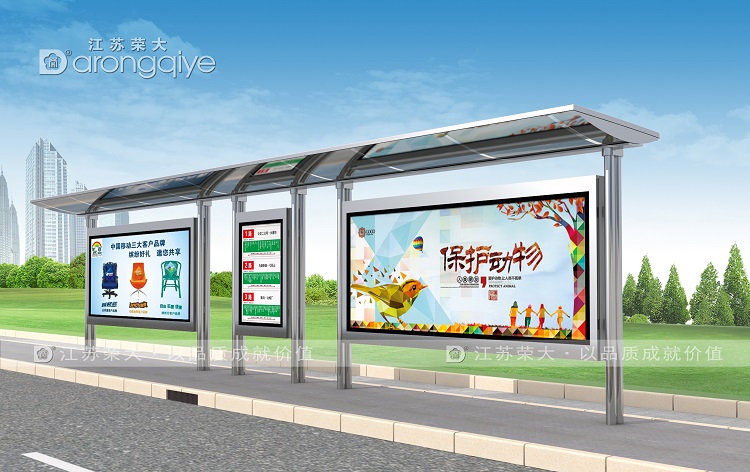 不銹鋼候車亭，現(xiàn)代城市公共交通的美學(xué)詮釋與實(shí)用典范配圖一